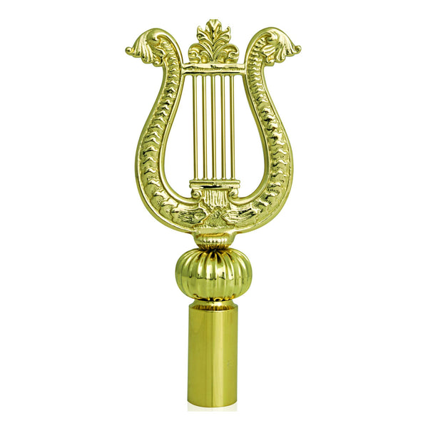 Fahnenspitze mit Lyra