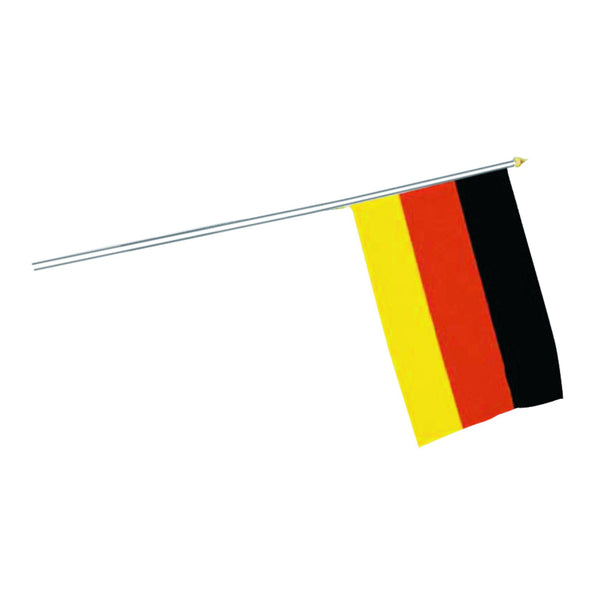 Länderfahne an einer Aluminumfahnenstange