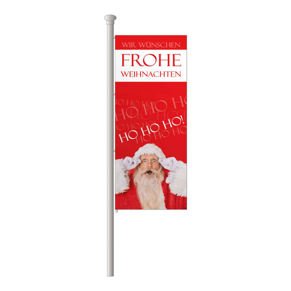 Hissfahne "Wir wünschen Frohe Weihnachten"