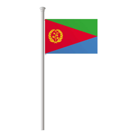 Eritrea Flagge Querformat