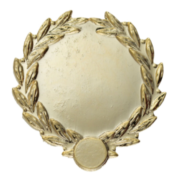 Lorbeerkranz gold mit Sicherheitsnadel