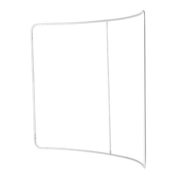 Messewand Zip gebogen Gestell