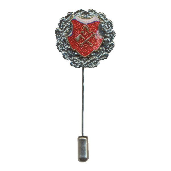Feuerwehranstecknadel silber