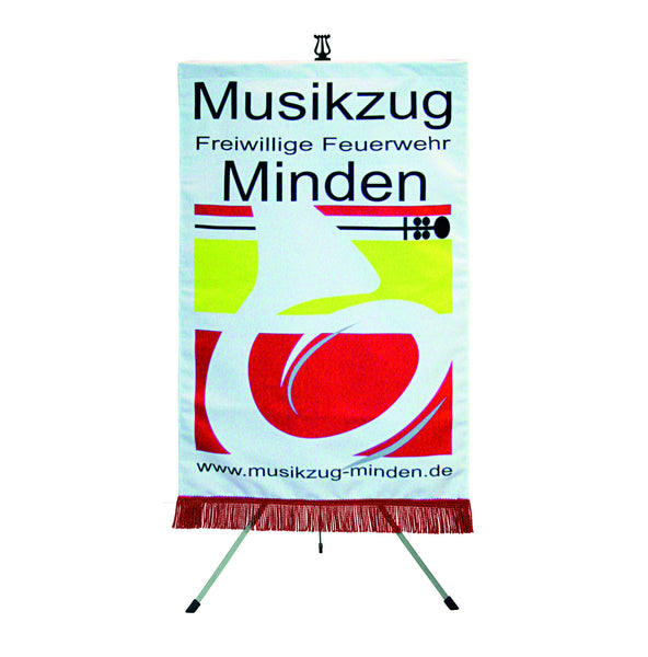 Notenpultbanner bedruckt