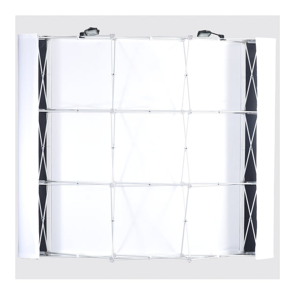 Pop-Up Textil gebogen