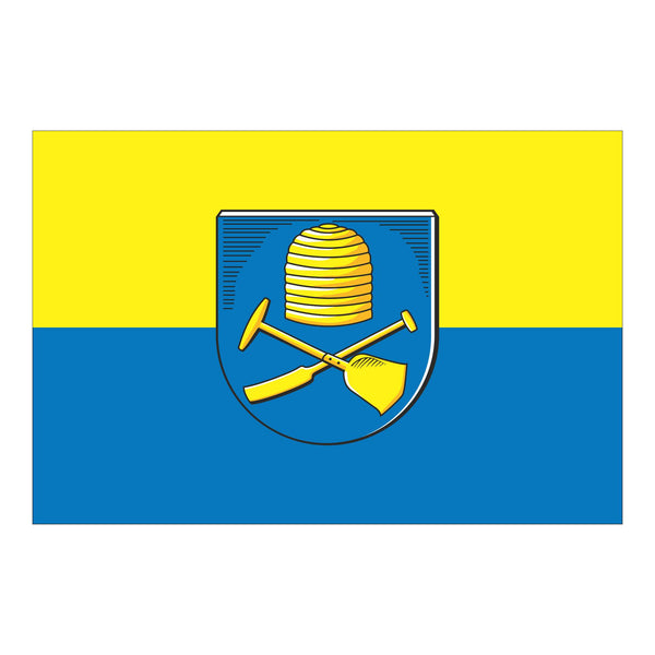 Die Flagge der Gemeinde Rechtsupweg.