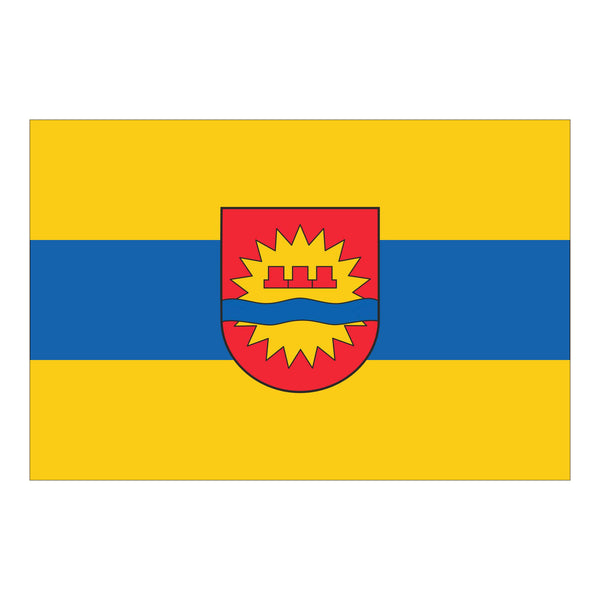 Die Gemeindefahne von Sonsbeck.