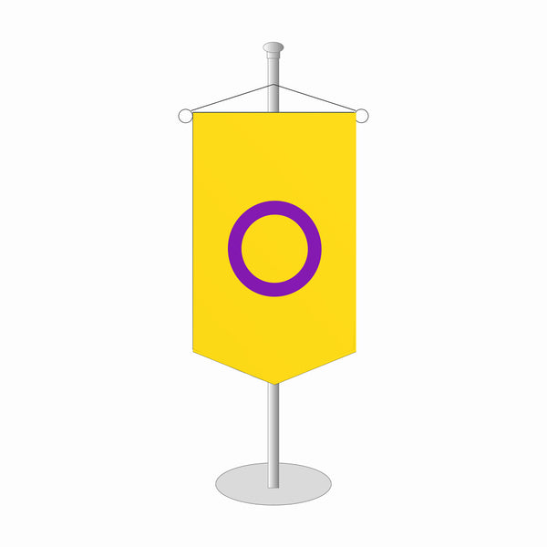 Intersexuell Tischbanner