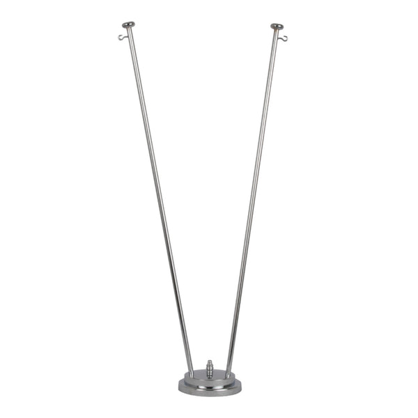 Tischständer Metall Exklusiv Banner 2-fach