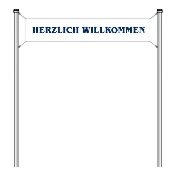 Transparentmastanlage Alu