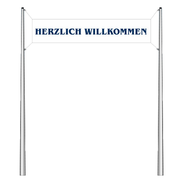 Transparentmastanlage